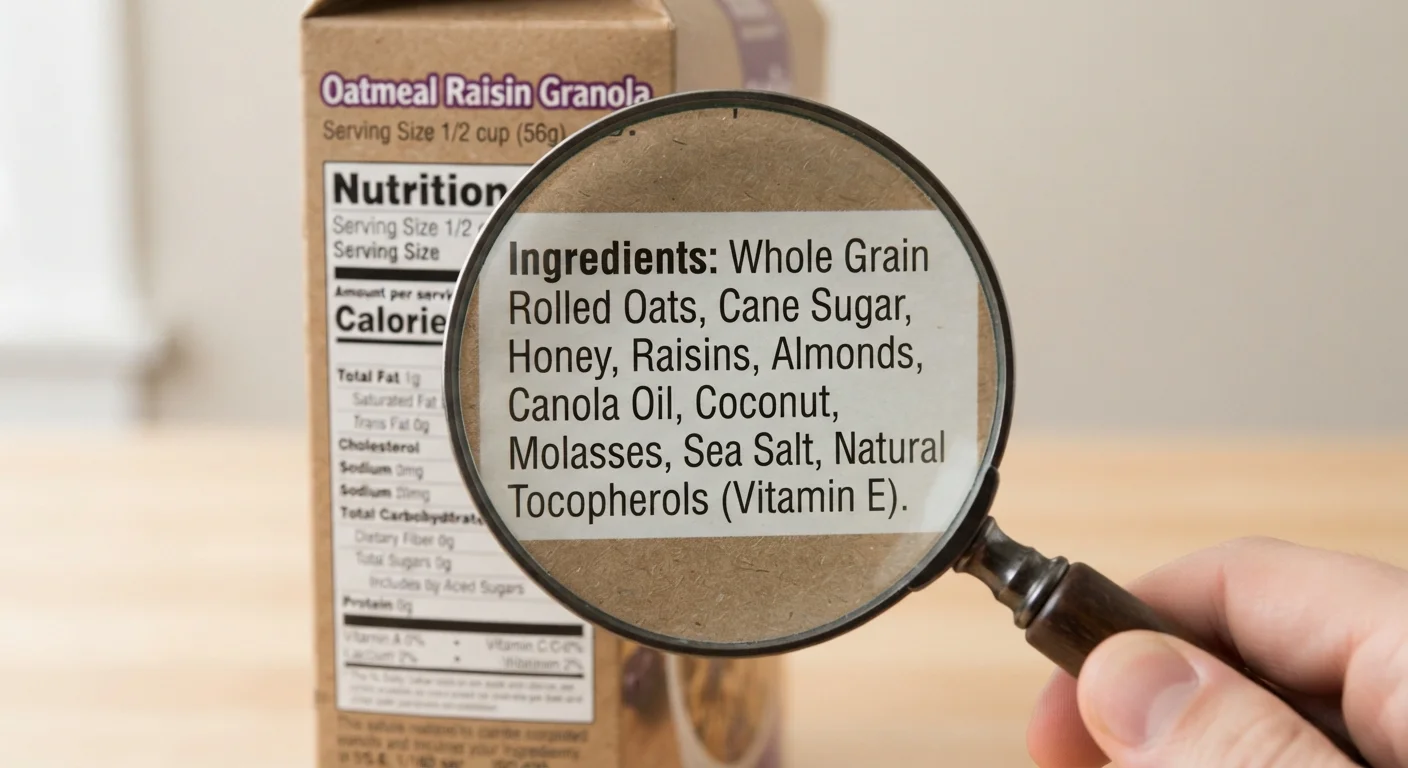 Common Ingredient Label Terms and What They Actually Mean