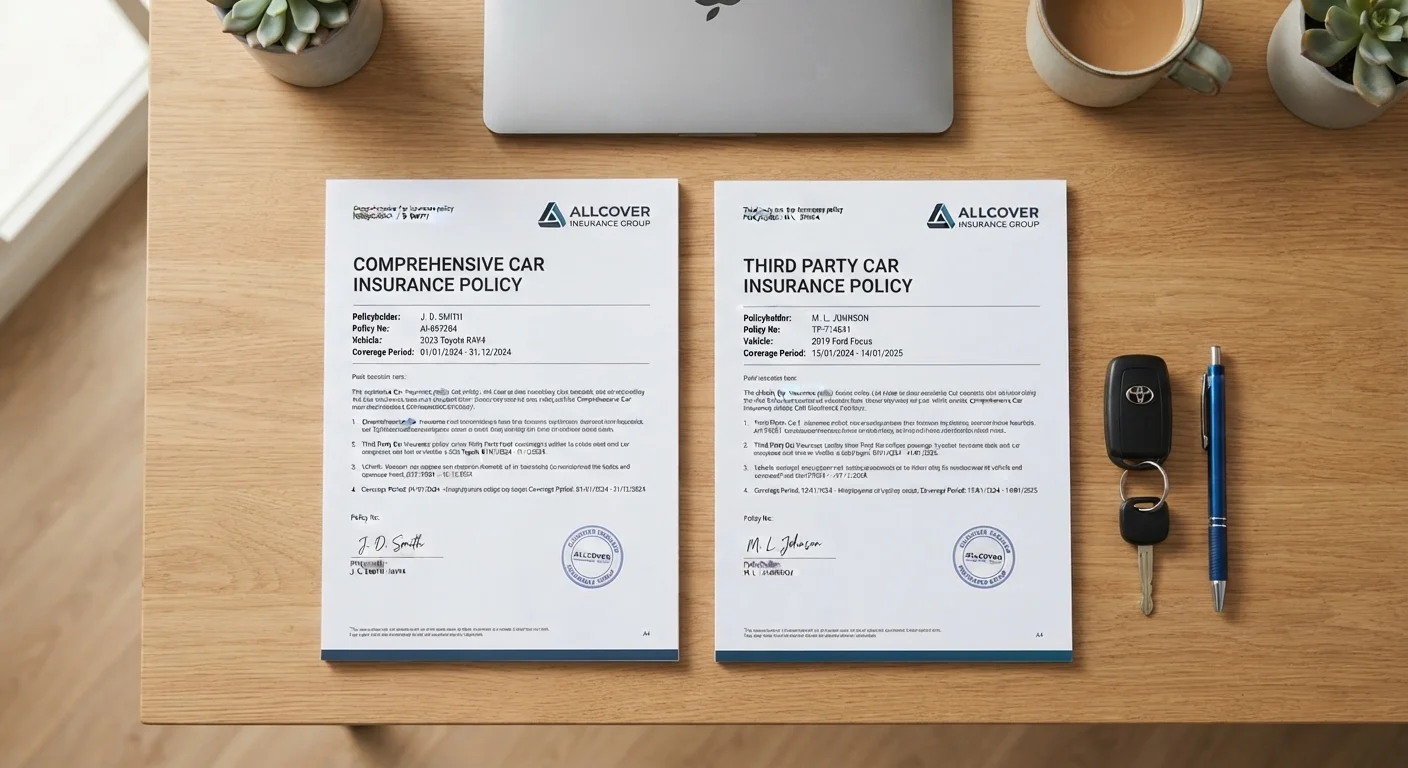 Comprehensive vs. Third-Party Car Insurance: What the Difference Actually Means