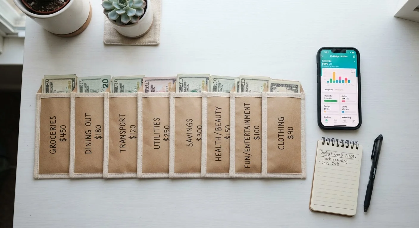 Envelope Budgeting vs. Digital Spending Trackers
