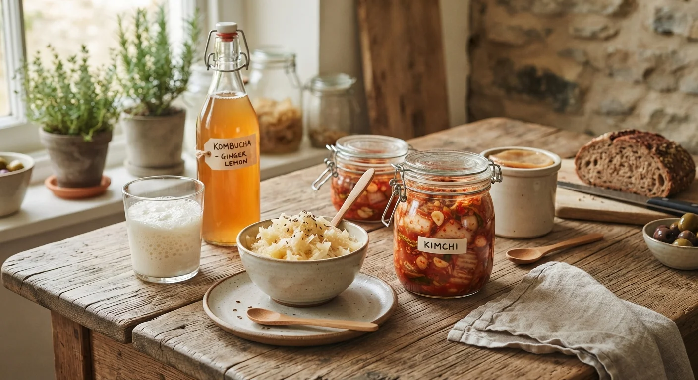 Fermented Foods and Gut Health: Separating Evidence from Enthusiasm