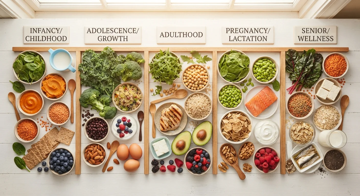 Healthy Eating Across a Lifetime: How Nutritional Needs Shift With Age