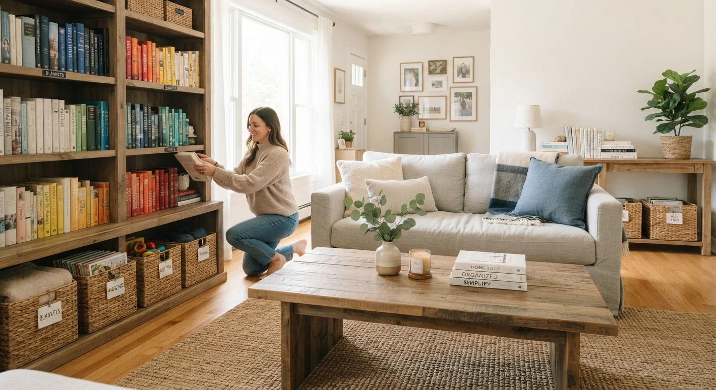 Home Organization from Scratch: Where to Begin When Everything Feels Chaotic