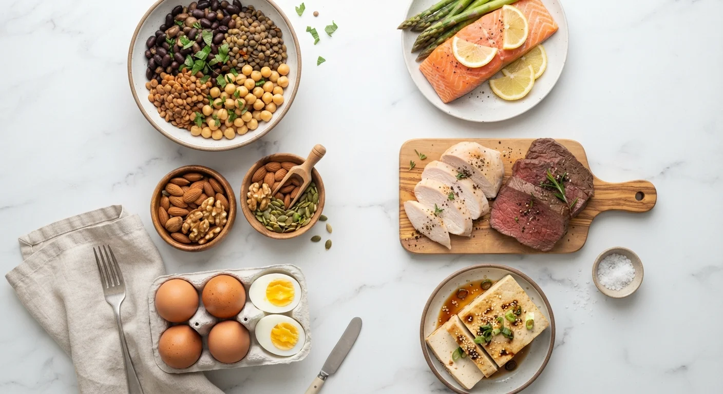 How Major Diet Frameworks Handle Protein: A Side-by-Side Look