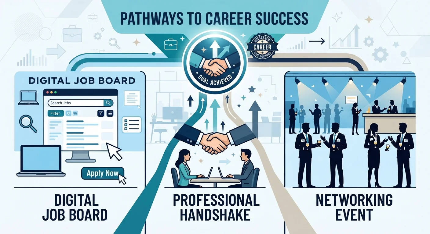 Job Boards, Recruiters, and Networking: Weighing Your Main Search Channels