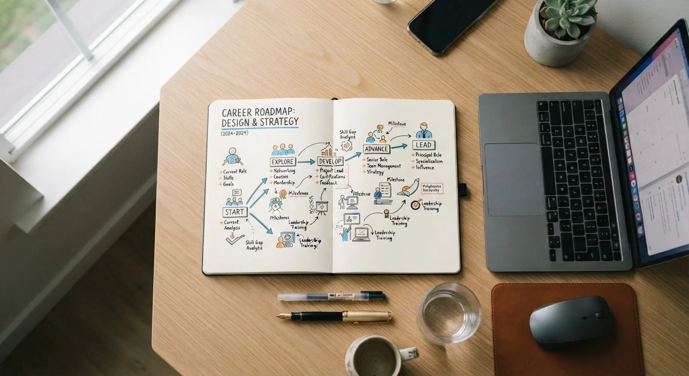 Mapping Your Career: How a Professional Development Plan Actually Works