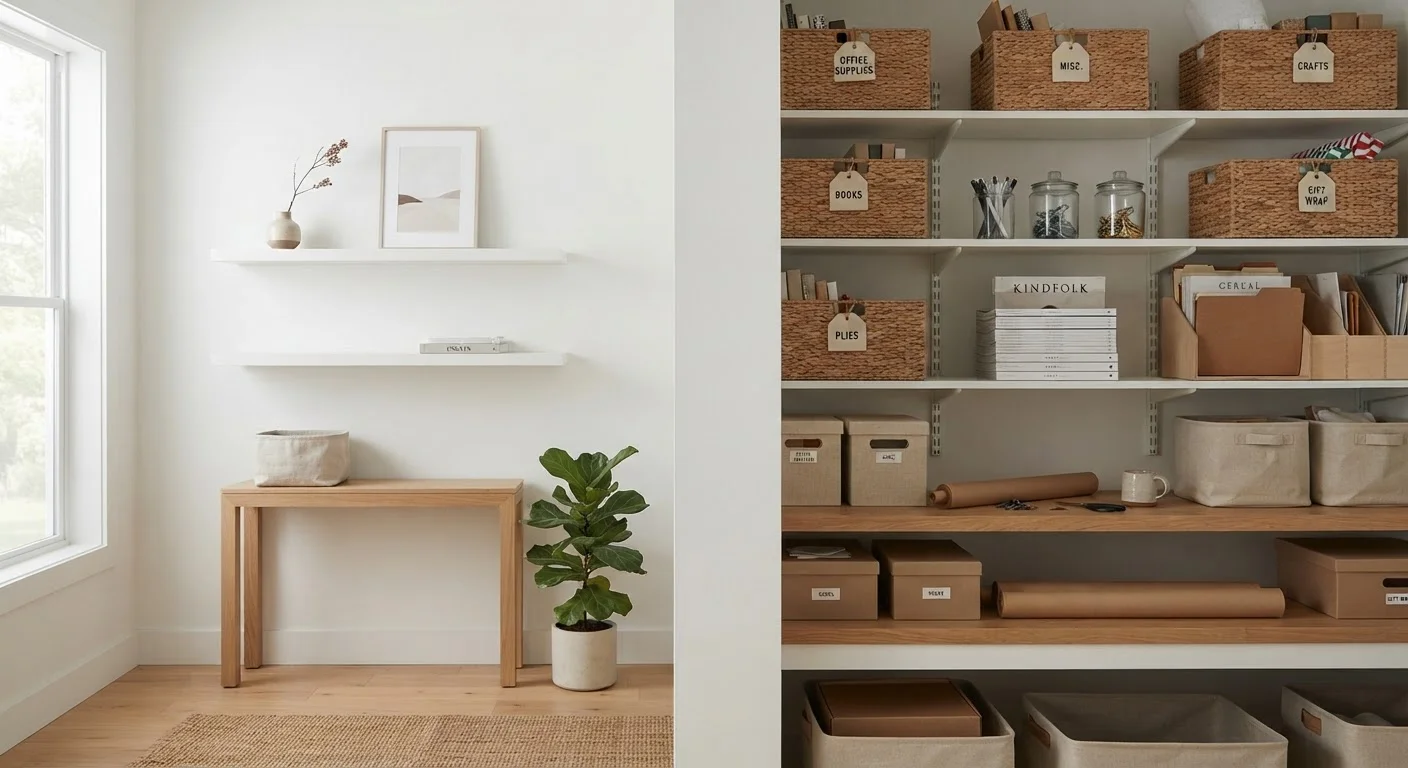 Minimalist Organizing vs. Zone-Based Systems: Two Philosophies Compared