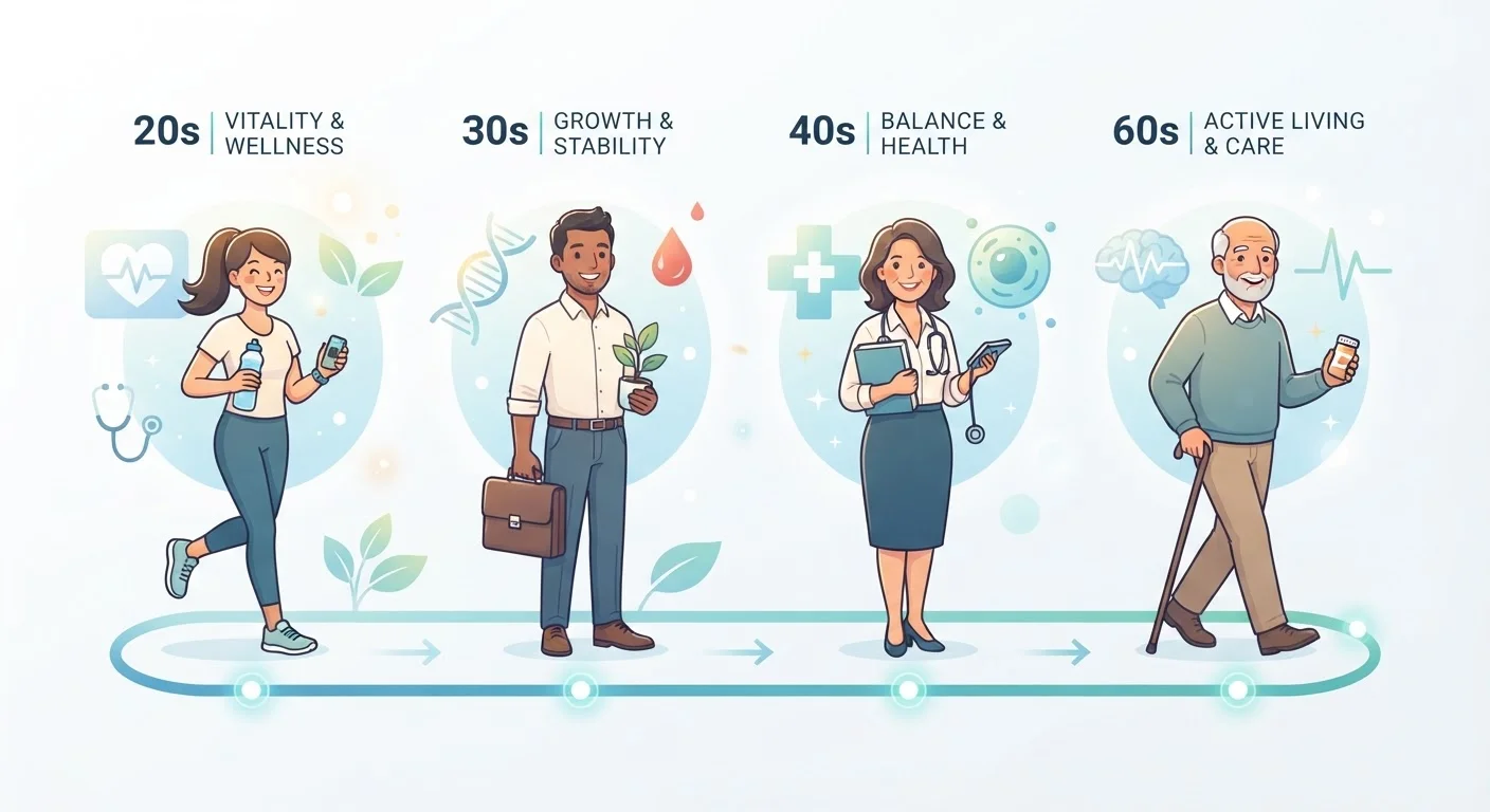 Preventive Care From Your 20s to Your 60s: A Decade-by-Decade Overview