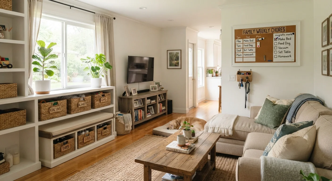 Shared Spaces, Shared Systems: Organizing a Home with Multiple People