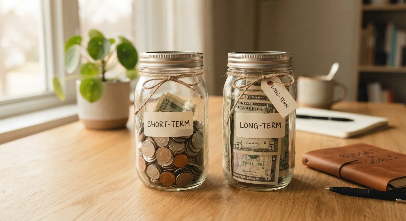 Short-Term vs. Long-Term Savings Goals: Structuring Your Approach