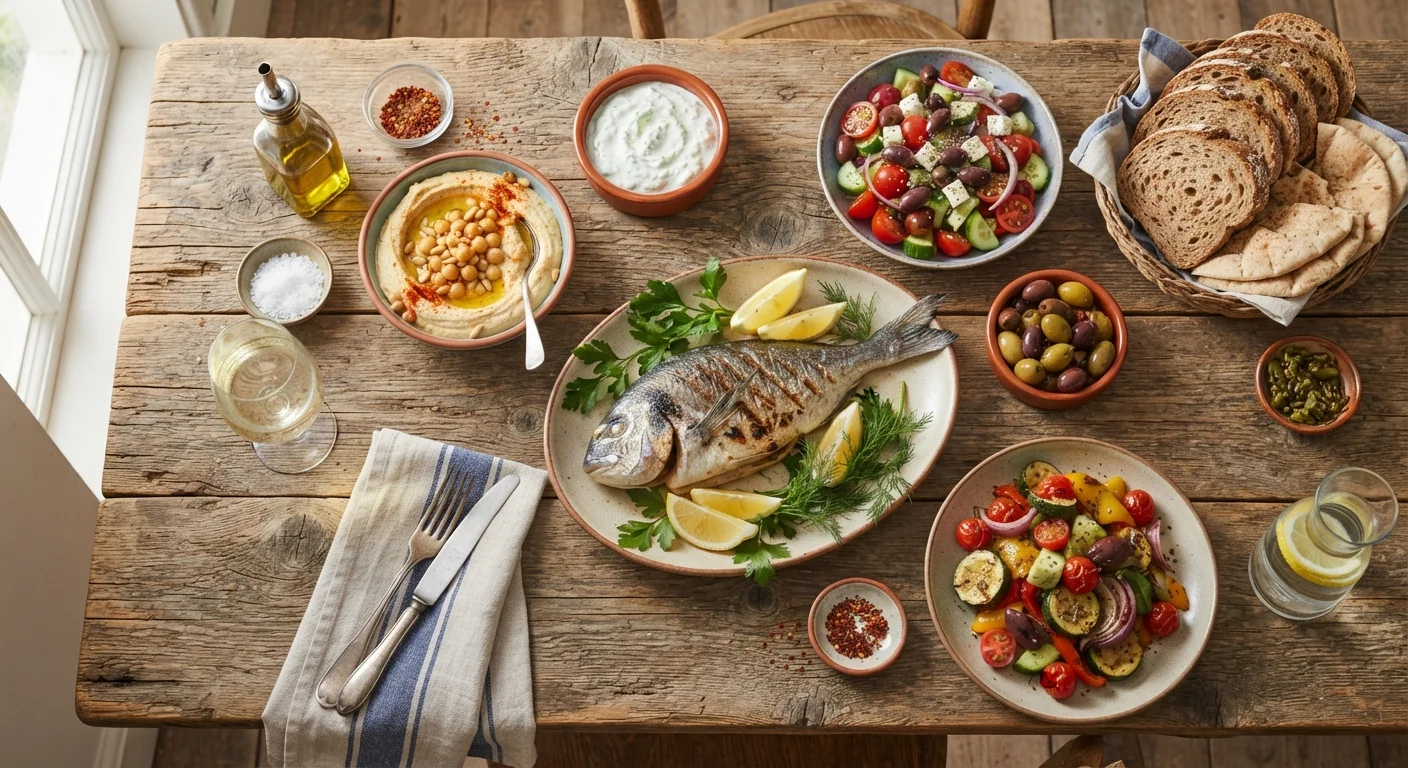 The Mediterranean Diet: What It Actually Looks Like on a Plate