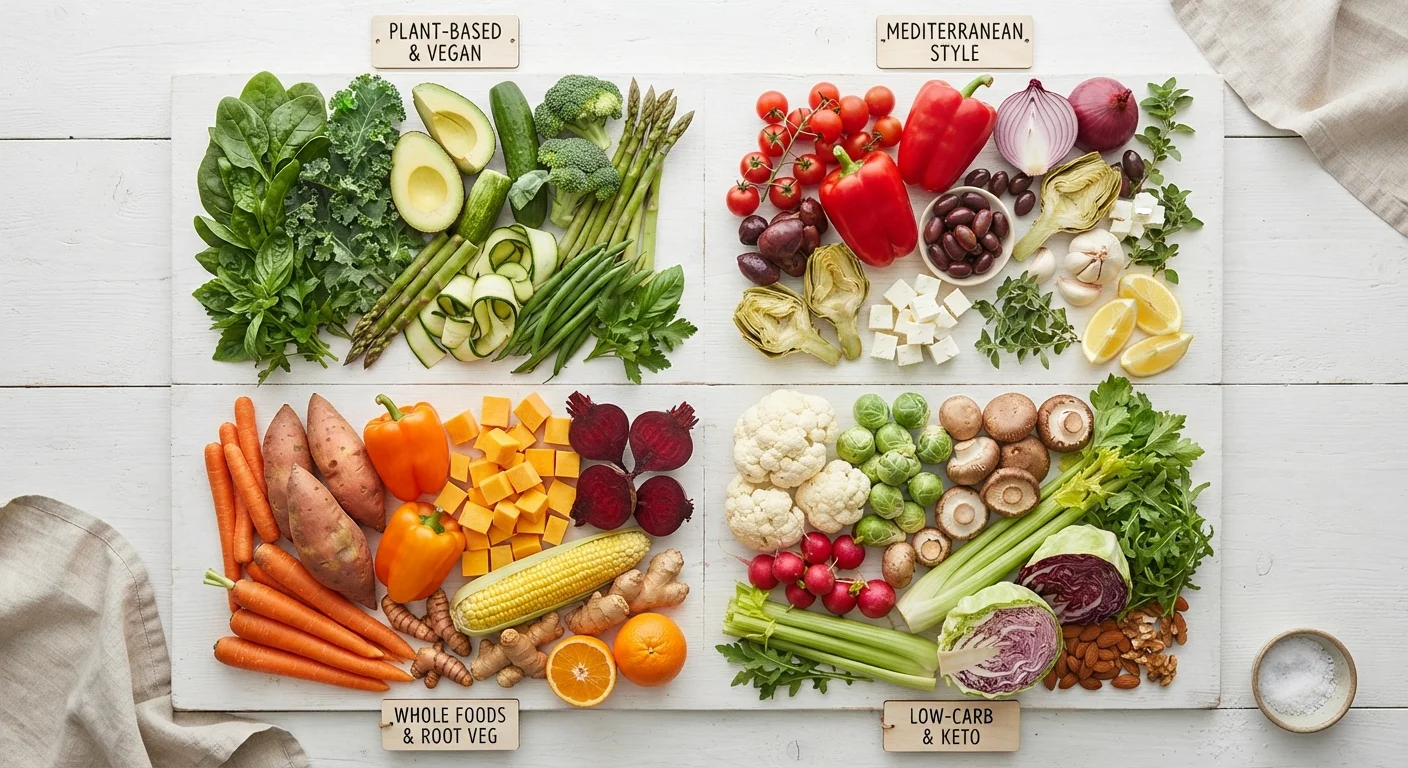 Vegetable Intake Across Different Eating Patterns: A Practical Comparison